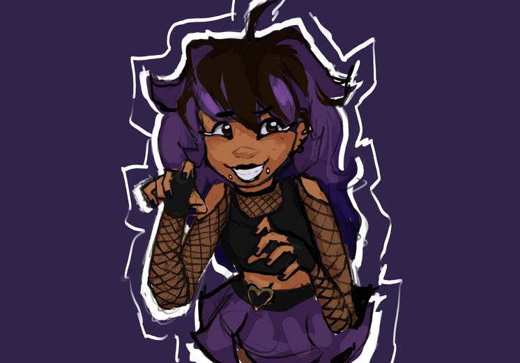 Character Owned By UnreadGorgon575 On ArtFight (2024)