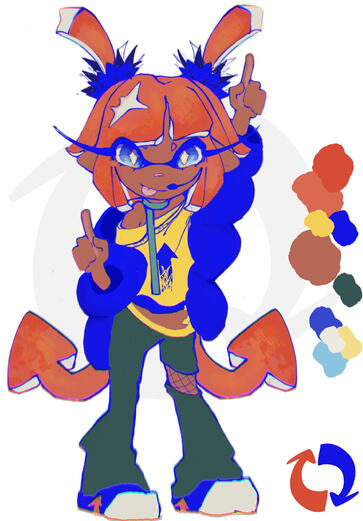 splatoon character design i made